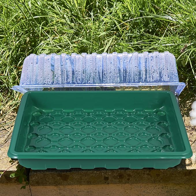 Luxshiny Seedling Starter Tray Replacement Cover for Planting Grow Tray Accessory for Indoor Germination and Seed Sprouting