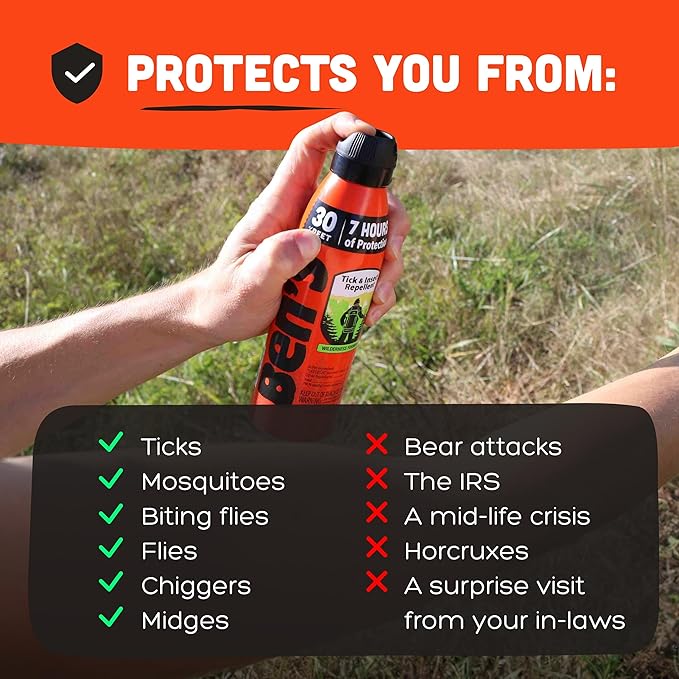 Ben's Tick & Insect Repellent Eco Spray - Bug Spray with 30% DEET for Mosquitoes, Ticks & More - Up to 7 Hours of Protection - Fragrance-Free - 6 oz (2 Pack)