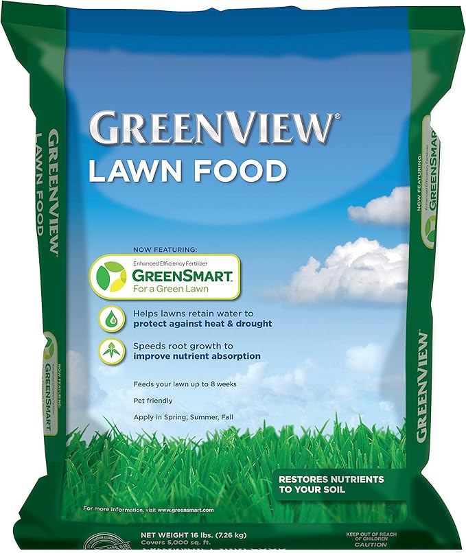 GreenView Lawn Food – 16 lb. – Covers 5,000 sq. ft.