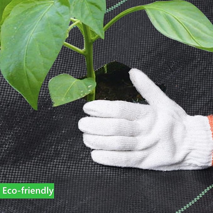 Weed Barrier Fabric 3.2oz Heavy Duty - 3ft x 300ft Landscape Fabric | Easy Install & Rugged Plastic Ground Cover Weed Barrier with UV Protection for Gardens, Landscaping Fabric