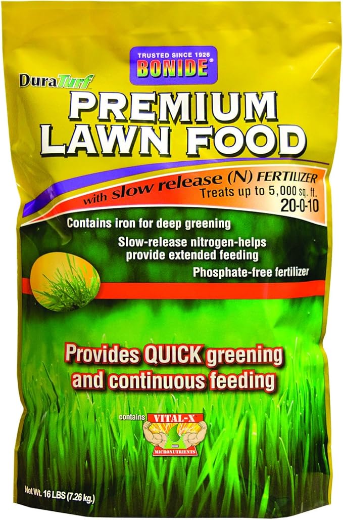BONIDE Products 60460 Premium Lawn Food, 5M