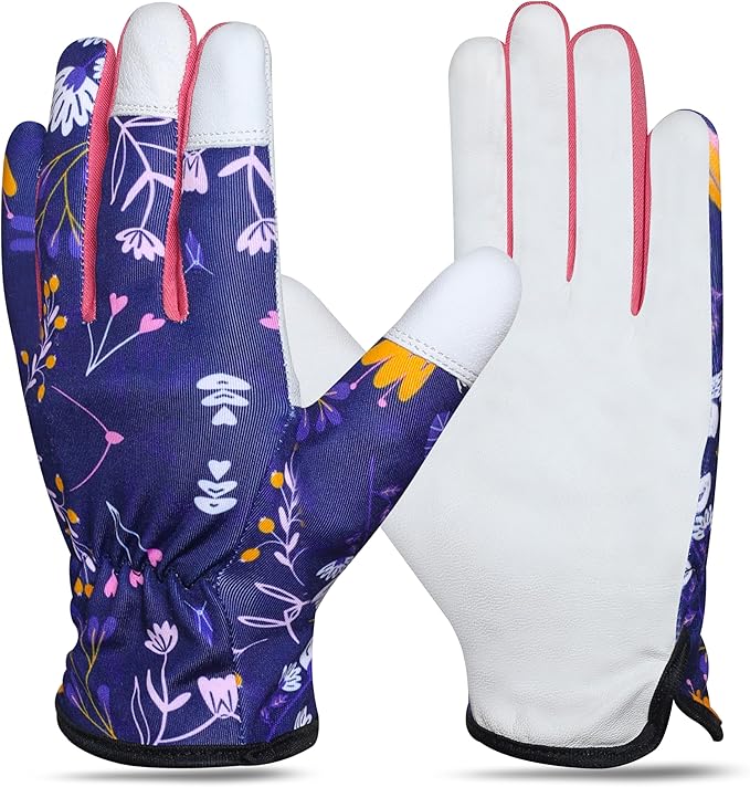 Jazzy Gardening Gloves Thorn Proof Safety Working Glove Leather Work Welding Gardening Glove for Men Women