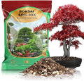 Premium Bonsai Soil Mix with Enhanced Aeration & Drainage 1qt - Professional Grade Potting Soil for Bonsai Pots