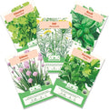 Epic Gardening Organic Herb Garden Seed Bundle - 5 Non-GMO Varieties for Cooking & Seasoning, Includes Basil, Cilantro, Dill, Chives & Parsley, Easy-to-Grow Seeds for Indoors or Outdoors