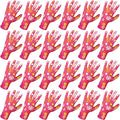 24 Pairs Gardening Gloves for Women PU Coated Breathable Non-slip Knitting Gloves for Gardening Planting Seeding