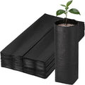 Fabric Grow Bags - 7x13.8 inches Breathable Black Seed Starter Plant Grow Bags for Planting Pots, Nursery Pots for Plants, 100pcs