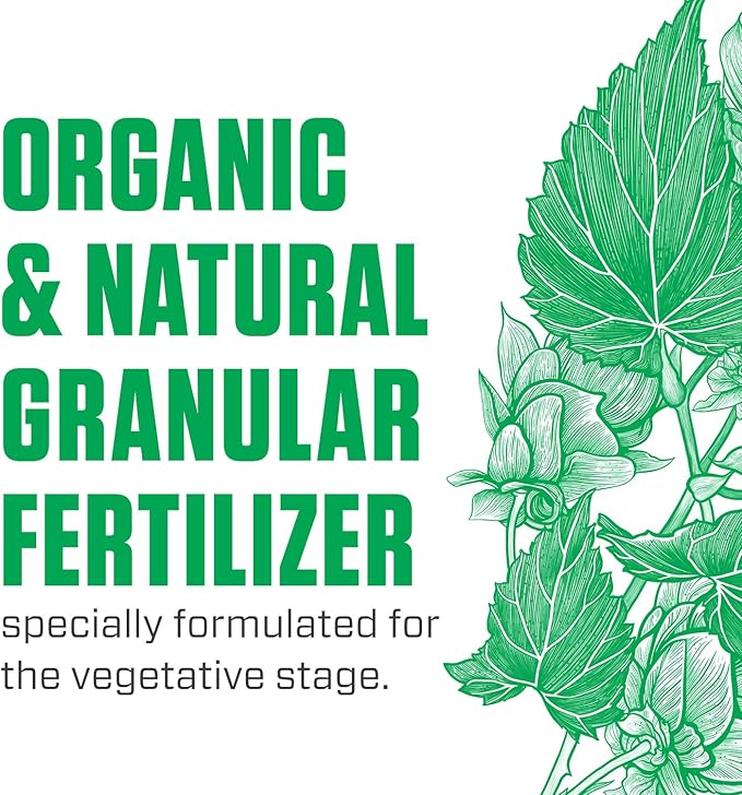Botanicare Organicare Grow - Organic and Natural Granular Fertilizer for the Vegetative Stage, 5 lbs.