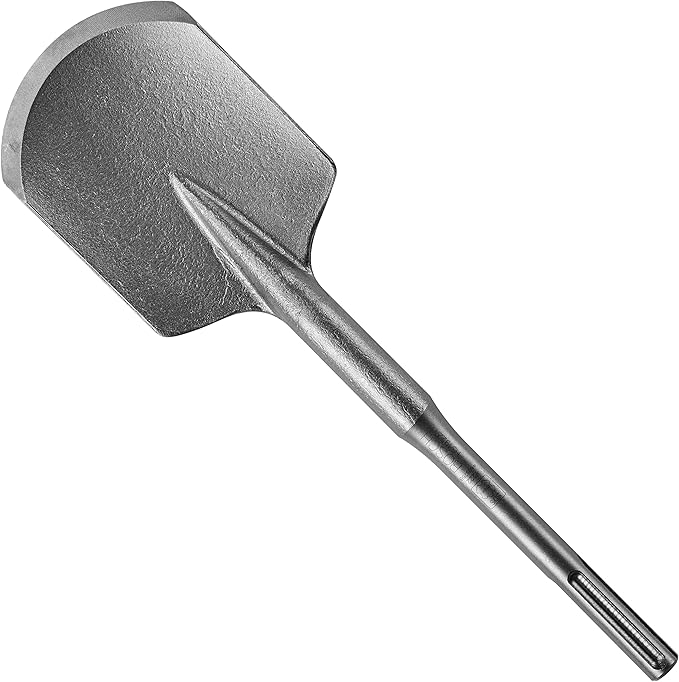 BOSCH HS1922 4-1/2 In. x 17 In. Clay Spade SDS-Max Hammer Steel Ideal for Digging Applications in General Gardening, Landscaping