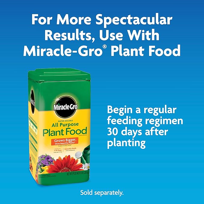 Miracle-Gro Moisture Control Potting Mix - Plant Soil for Container Plants, Protects Against Over- and Under-Watering, 50 qt. (39-Bag Pallet)