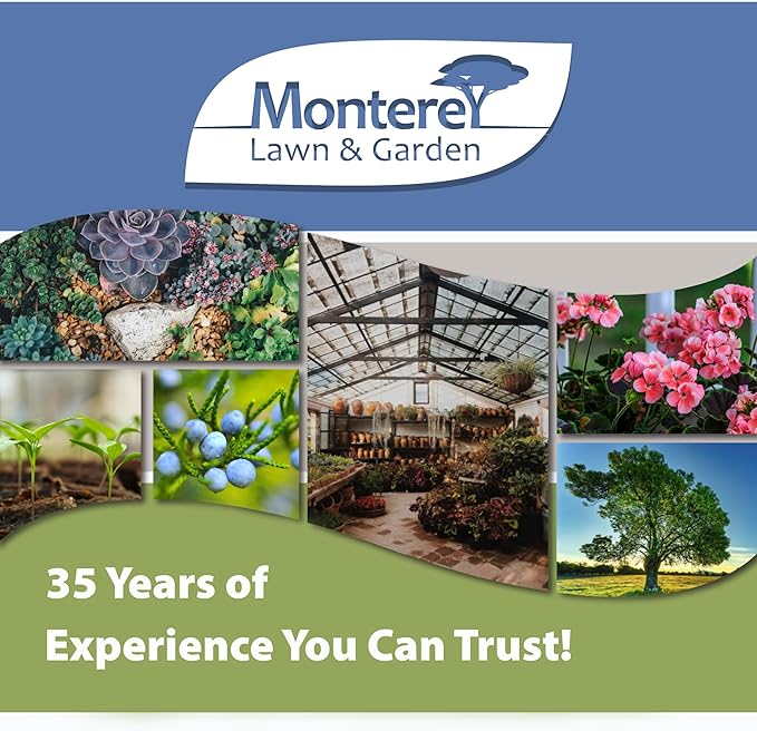 Monterey B.t. Bundled with Measuring Spoon - Caterpillar & Worm Killer Organic Gardening - Apply with Sprayer - 32 oz