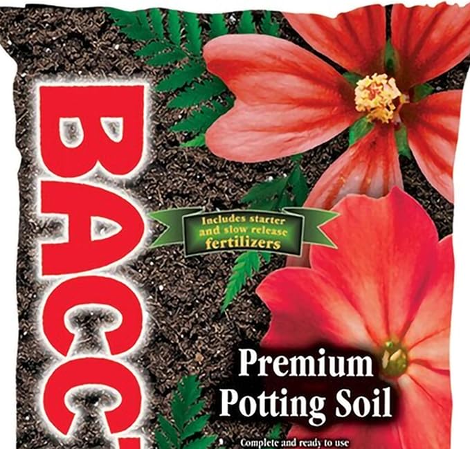 Michigan Peat General All Purpose Premium Potting Soil with Perlite for Indoor Outdoor Pots, Planters, and Raised Bed Gardening, 25 Pounds (8 Pack)