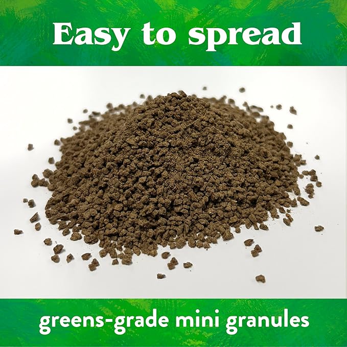 Down To Earth All Natural Fertilizers Organic Bio-Turf Lawn Food for Grass, Landscape and Ornamentals - Works with Lawn Spreaders 8-3-5, 25 Lb