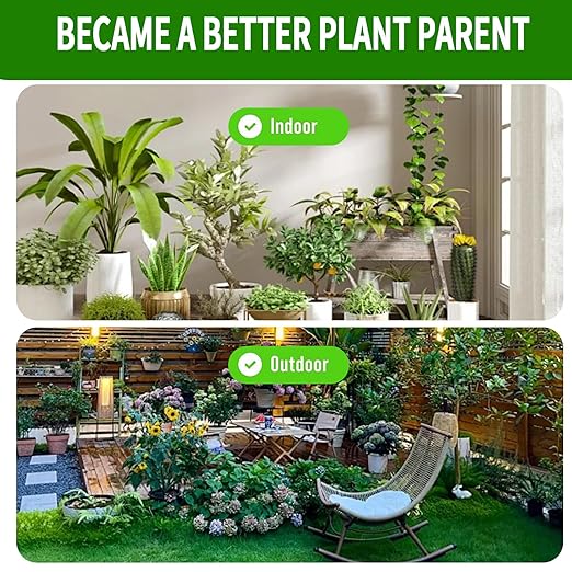 2 Pack Soil Moisture Meter for Plants, Plant Moisture Meter for Houseplants, Hydrometer for Plants, Plant Moisture Meter Houseplants, Water Tester for Plants Gift for Garden Lover