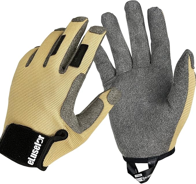 Dexterity Upgraded Utility Gloves – Seamless Wrap-Fingers Design & Knuckle Touchscreen Capability
