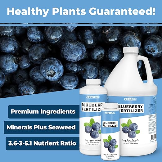Blueberry Fertilizer – Liquid Fertilizer for Blueberry Bushes & Acid-Loving Plants, 8 oz