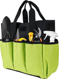 Portable Garden Tool Bag with 16 Pockets & Handle, Durable Waterproof Garden Tote Bag for women & Men, 900D Heavy Duty Gardening Tool Organizer and Storage Bags for Indoor & Outdoor
