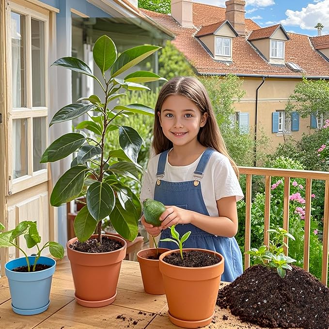 Organic Avocado Tree Potting Soil Mix 2qt, Enhance Growth and Transplant Success for Avocado Plants