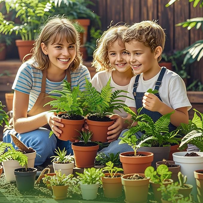 Doter Potting Soil Mix for Fern 10qt, Custom Hand Blended Mixture Suitable for Indoor/Outdoor Potted Fern Plant
