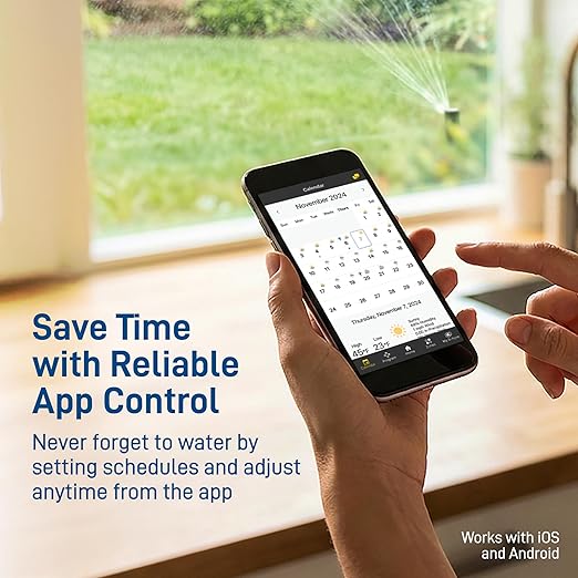 Orbit 57946 B-hyve 6-Zone Smart Indoor/Outdoor Sprinkler Controller