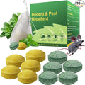 10PCS Mouse Repellent Balls, Peppermint Oil Pepper Spray - Cat Squirrel, Mouse, Rat & Mosquito Repellent for Indoor/Outdoor, rv Essentials, Garage; Alternative to Traps & Mothballs