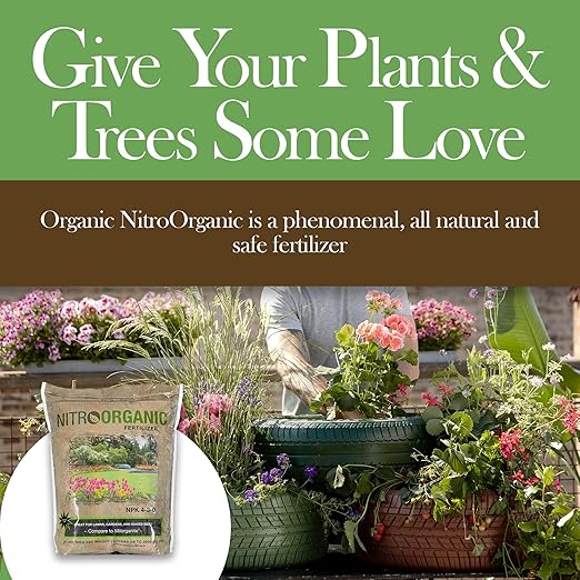 Natural Plant Food Fertilizer, 36lbs - Provides Optimal Nutrient Intake to Enhance Root Growth in Lawns, Gardens, Raised Beds, Seedlings & More - Slow Release