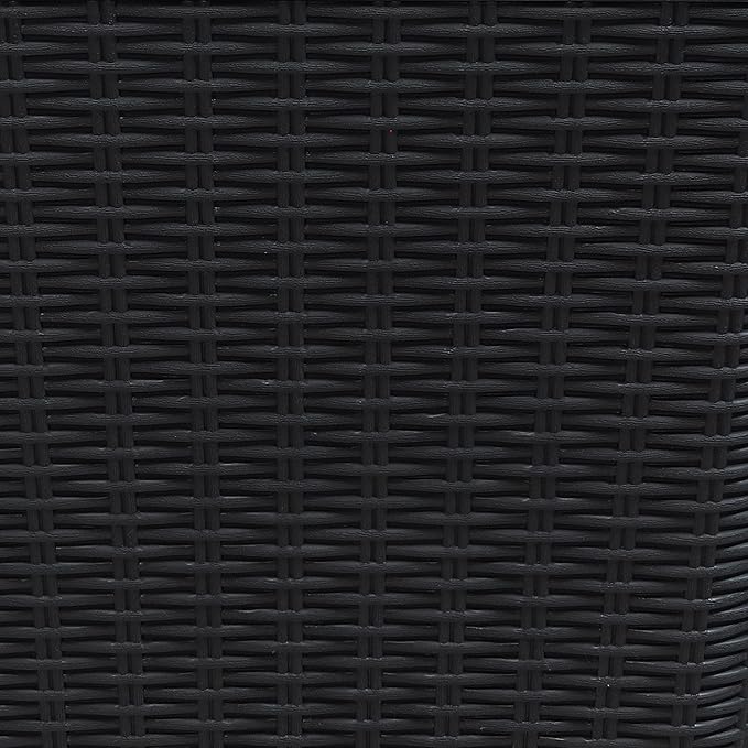 Sunnydaze Outdoor Deck Box - Lockable Package Delivery Box - Weather-Resistant Outdoor Storage Bin - 100-Gallon Faux Resin - Phantom Gray