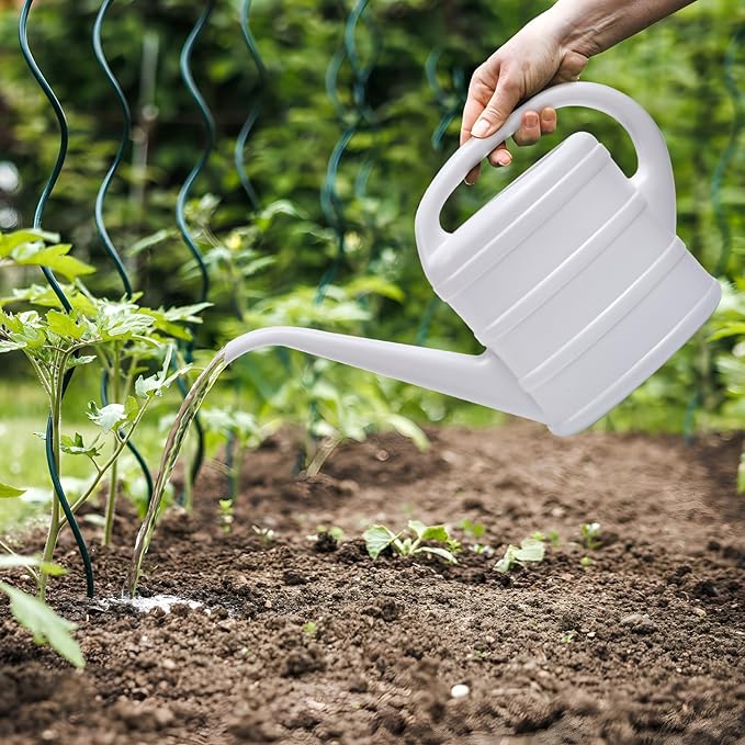 ZXJ Small Plant Watering Can - 1/3 Gallon - White