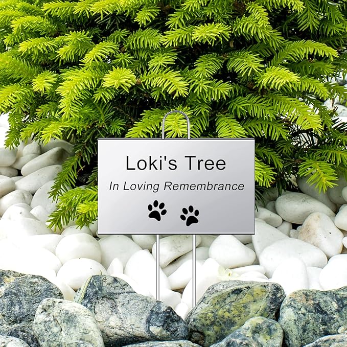 Landhoow 30 Pcs Large Garden Plant Markers Metal Plant Labels Sign Weatherproof Waterproof Garden Sign for Outdoor Seedlings Herbs Vegetable Greenhouse (4'' X 6'' with 11'' Stake,Silver)