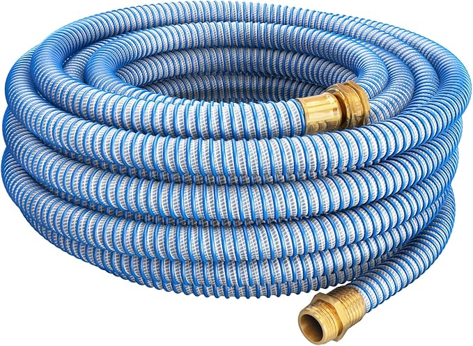 Continental Kinkguard Blue Garden Hose, 5/8in Inside Diameter Male x Female Garden Hose Thread (100ft)