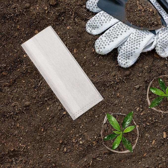 Non-Woven Nursery Bags, 200PCS 5x6 inch Fabric Planter for Plants Tree Seedling, Seed Starting Soil Transplant Pouches, Plant Grow Bags for Cutting Clones Home Garden Supply