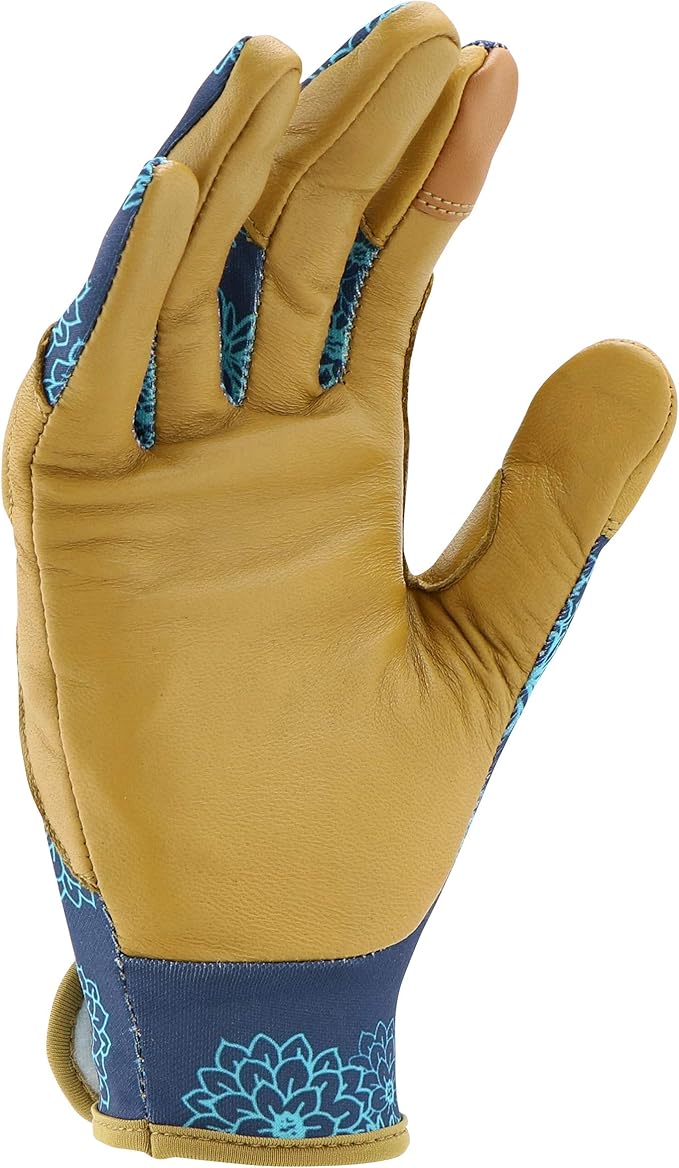 Miracle-Gro MG86213/WML Premium Goatskin Padded Palm Gloves