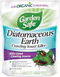 Garden Safe Brand Crawling Insect Killer Containing Diatomaceous Earth, 4 Pounds, Kills Cockroaches, Ants and Other Listed Crawling Insects by Contact, For Use Indoors & Outdoors
