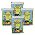 100% Pure Organic Mineral-Dense Worm Castings Fertilizer, 15lbs - Improves Soil Fertility and Aeration for Growing Better Houseplants, Vegetables, and More, Pack of 4