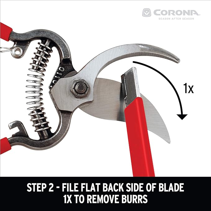 Corona Tools Handheld Garden Tool Sharpener– Blade Sharpener for Pruning Shears,Loppers,Hedge Clippers & More,(Pack of 12)