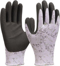 KDK Gardening Gloves for Women and Men, ECO Recycled Polyester Work Gloves with Latex Coating