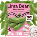 SVI 50 Henderson Lima Bean Seeds (Phaseolus lunatus) – Bush Baby Lima Beans Seed Packets, Green Beans – Heirloom Vegetable Seeds for Outdoor Home Garden, Containers