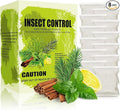 Natural Peppermint Insect Repellent, Spider Repellent Indoor, Fresh Mint Scent, Rodent Repellent for Car Engine, Home Storage, Safe for Kids and Pets (12)