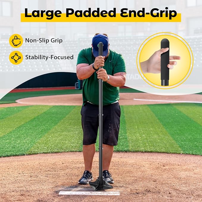 Tamper Tool: Heavy Duty 8"x 8" Steel Ground Tamper Tool for Garden Yard,58" Long Handle,Metal Hand Landscaping Tampers for Dirt,Soil,Concrete,Asphalt,Driveway Repairing,Pathway Ground Leveling