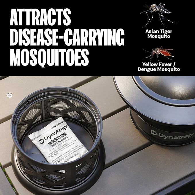 DynaTrap 100611 Atrakta Mosquito Lure Sachet for Any DynaTrap Insect Trap, Lasts 60 Days, Mosquito Trap Attractant