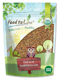 Food to Live Organic Spicy Mix of Sprouting Seeds, 5 Pounds — Non-GMO Broccoli, Radish, Alfalfa, Raw, Rich Germination Rate, Non-Irradiated, Pure, Kosher, Vegan Superfood, Bulk, Rich in Sulforaphane