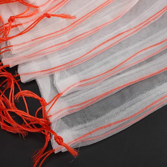 Garden Bug Netting Bags, Enpoint 20PCS 29 x 21 inch Insect Bird Barrier Netting Mesh with Drawstring, Fruit Protection Wraps Plant Covers to Protect Bananas, Watermelon, Spaghetti Squash