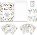 Fumete 50 Pcs Baby in Bloom Seed Packet Favors Baby Shower Wildflower Kraft Self Adhesive Envelopes Mini Organizer for Garden Office Gift Party Favors, No Seeds, 5 Styles