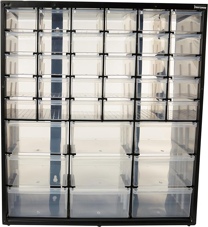 CRAFTSMAN Large Storage Organizer, 39 Compartment, Plastic (CMST40739)