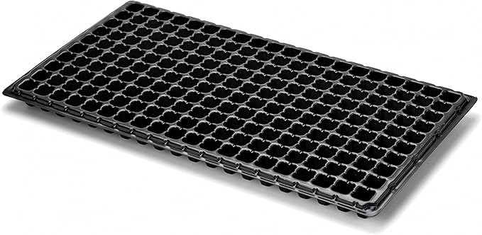 Bootstrap Farmer 200 Cell w/ 1020 Flat Seedling Starter Trays Extra Strength 10 Pack Combo - Seed Planting Insert Plug Tray, Soil & Hydroponics Plant Growing Plugs