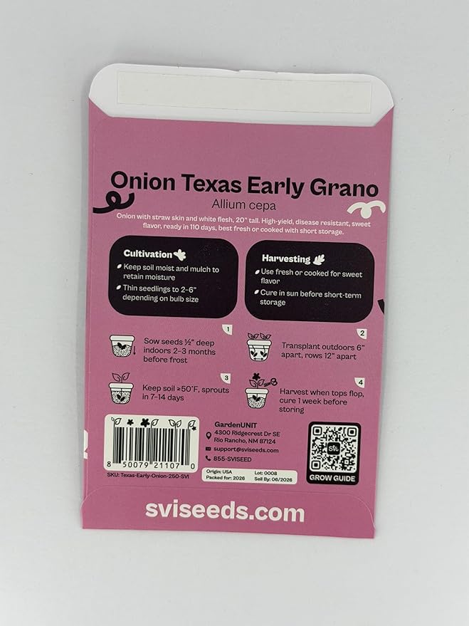 SVI 200 Mississippi Pinkeye Purplehull Pea Seeds (Vigna Unguiculata) – Cowpeas, Field Peas, Non GMO, Heirloom Seed, High Yield, Easy to Shell – Vegetable Seeds for Outdoor Garden
