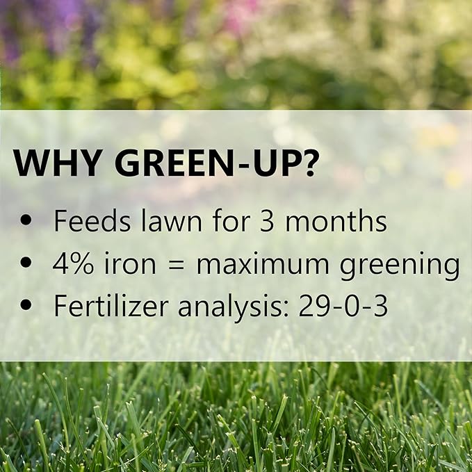 Jonathan Green (11989) Green-Up Lawn Food - 29-0-3 Grass Fertilizer (15,000 Sq. Ft.)