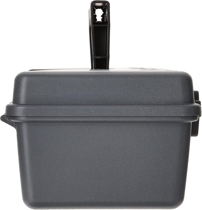 Plano Molding 114-002 13-Inch Compact Tool Box, Graphite Gray with Black Handle and Latches (Pack of 6)