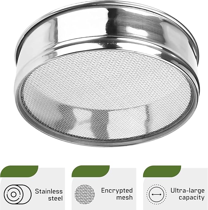 Killer's Instinct Outdoors 4 Layers Microgreens Growing Trays Kit - 6'' Diameter Plant Germination Trays 4-Tier Seed Sprouting Micro Greens Growing Sprouter for Seed Starting Plant Broccoli