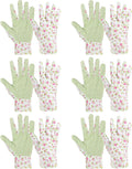 PATIKIL Floral Gardening Gloves for Women Non-Slip Grip Garden Glove Women Working Yard Gloves for Gardening, Planting