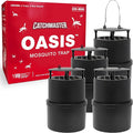 Catchmaster Oasis Ovi-Mini Mosquito Trap 4Pk, Home Outdoor Mosquito Control, Backyard Flying Insect Killer, Glue Board Bug Catcher, Pool, Patio, Shed & Garden Pest Control